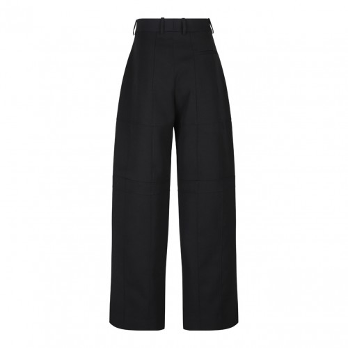 Black Wide Leg Trousers