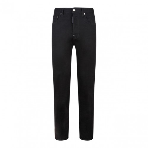 Black 642 Tapered Jeans