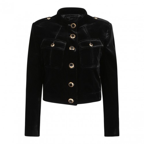 Black Cropped Jacket