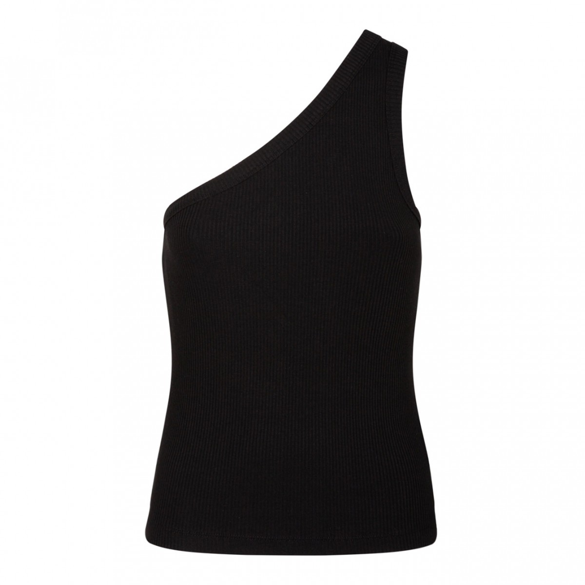 Black One Shoulder Top