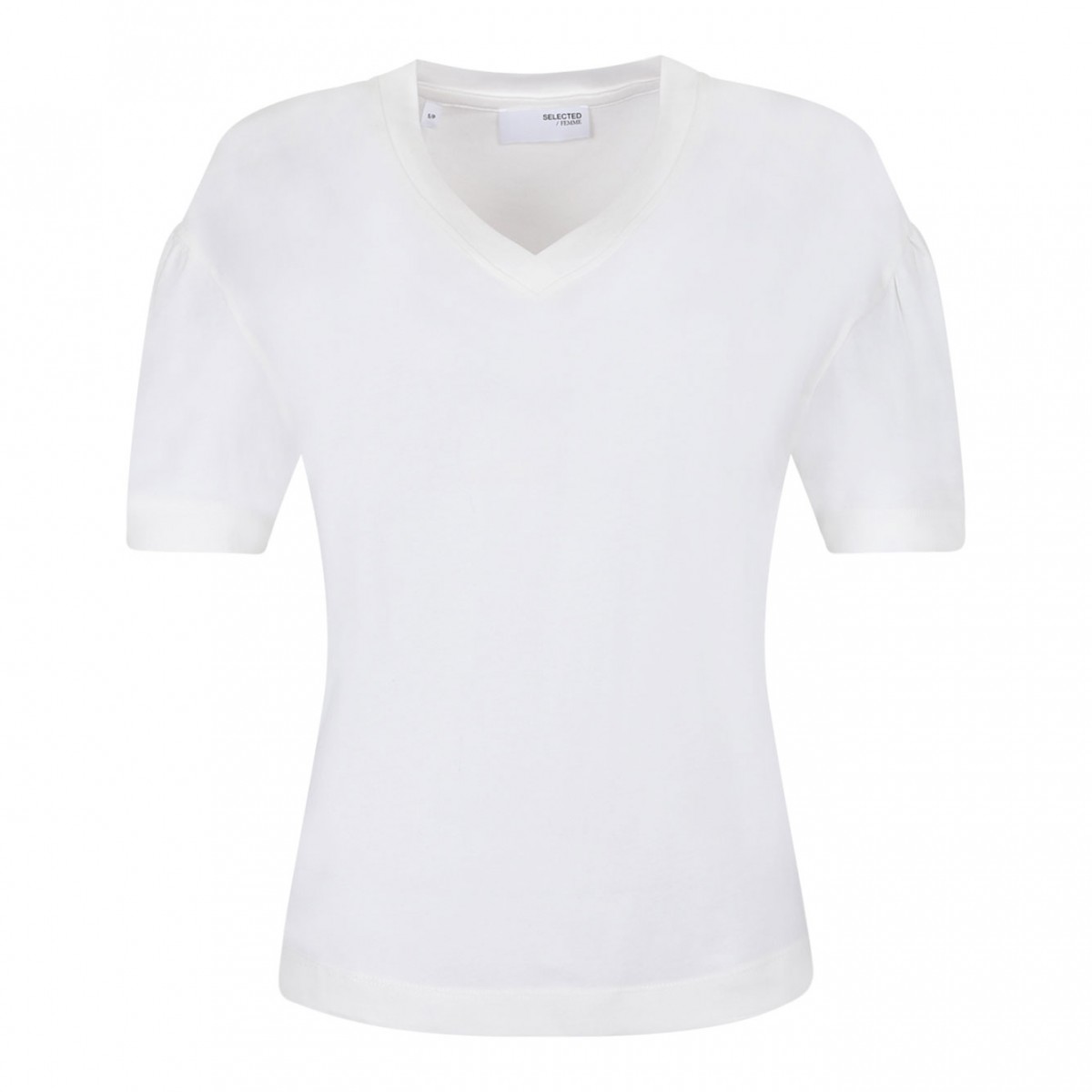 White V Neck T-Shirt