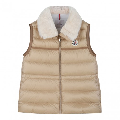 Brown Quilted Gilet