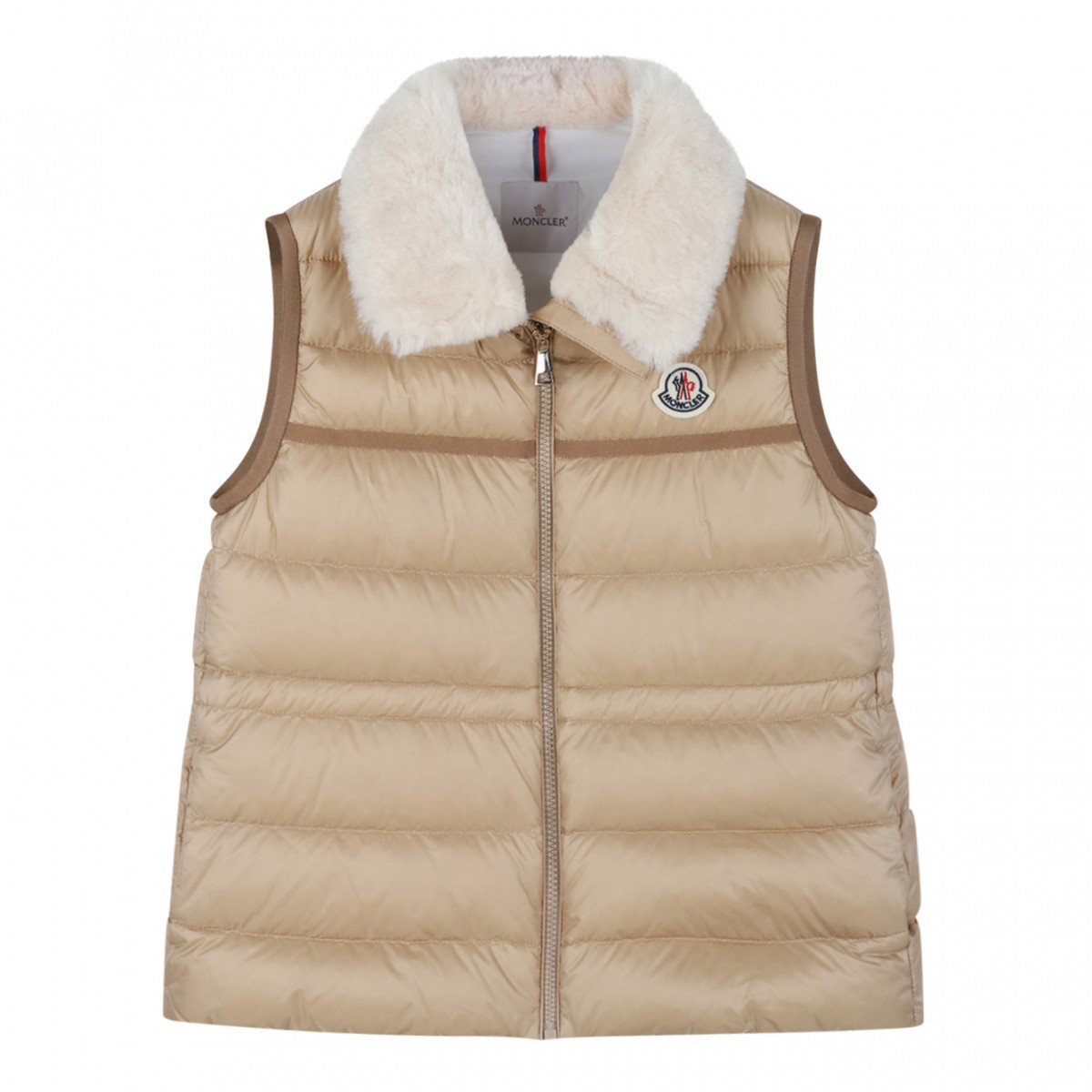 Brown Quilted Gilet