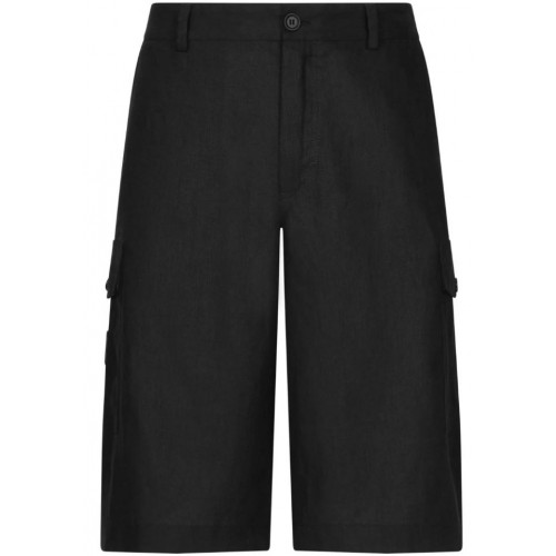 Black Cargo Shorts