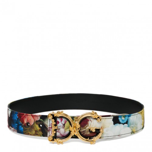 Floral Print Belt