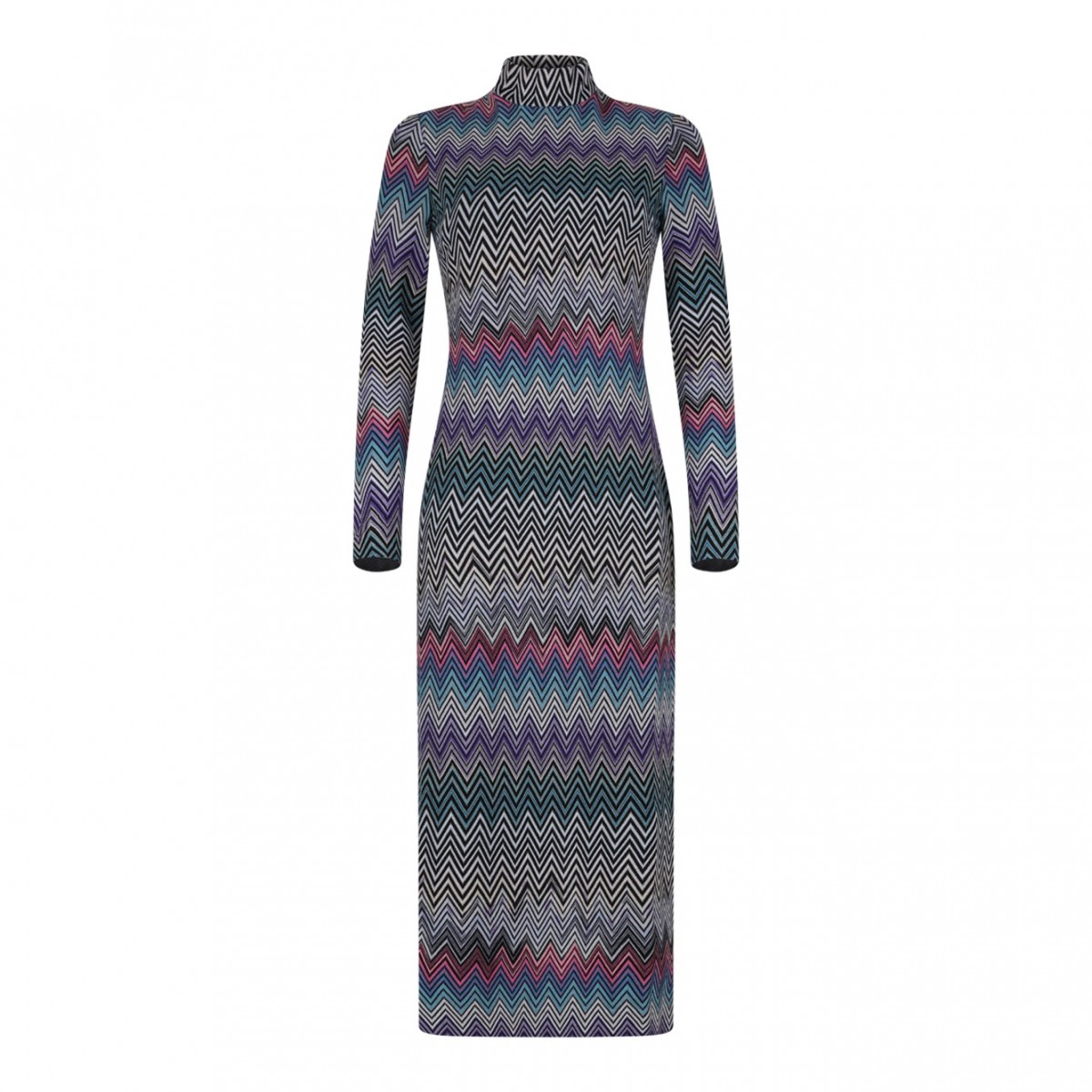 Multicolor Midi Dress