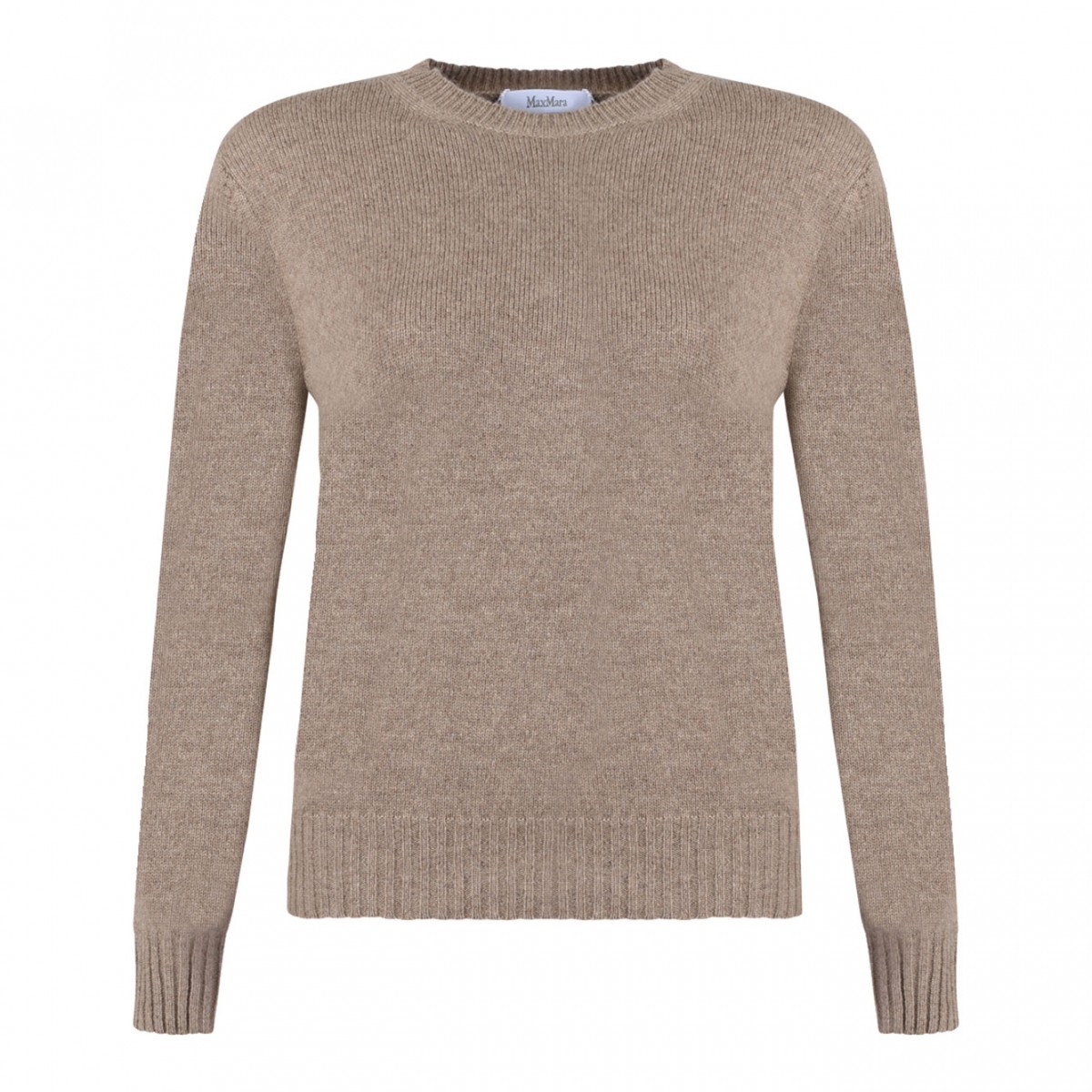 Camel Brown Boxy Sweater