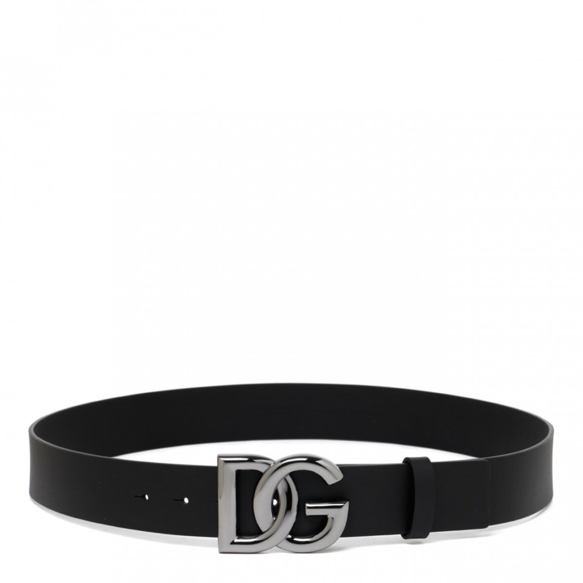 Black DG Logo Belt