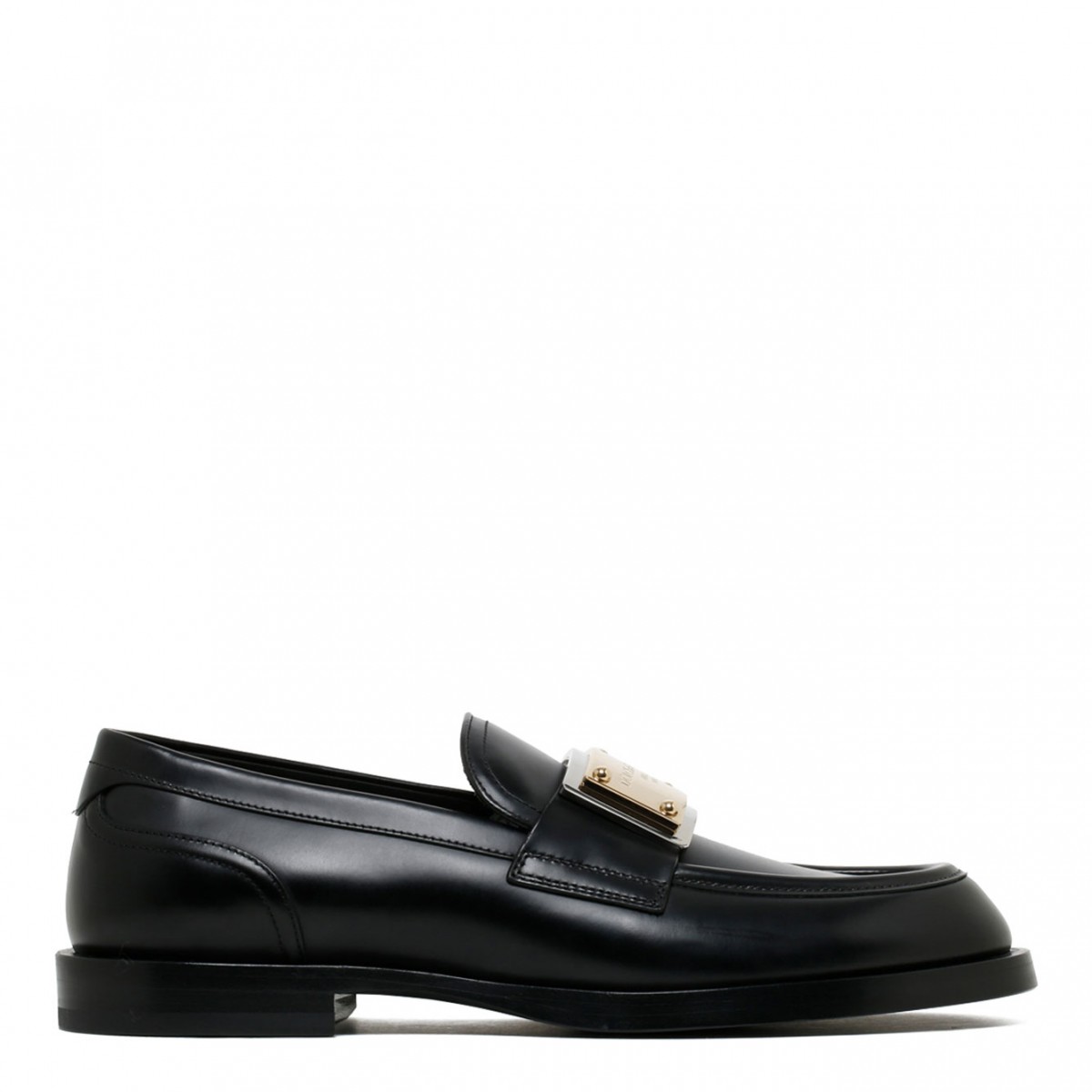 Dolce & Gabbana Black Bernini Loafers