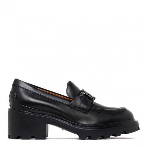 Black Leather Loafers