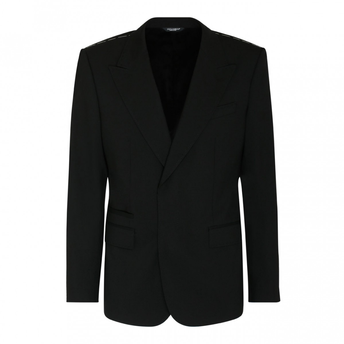 Black Single Breasted Blazer