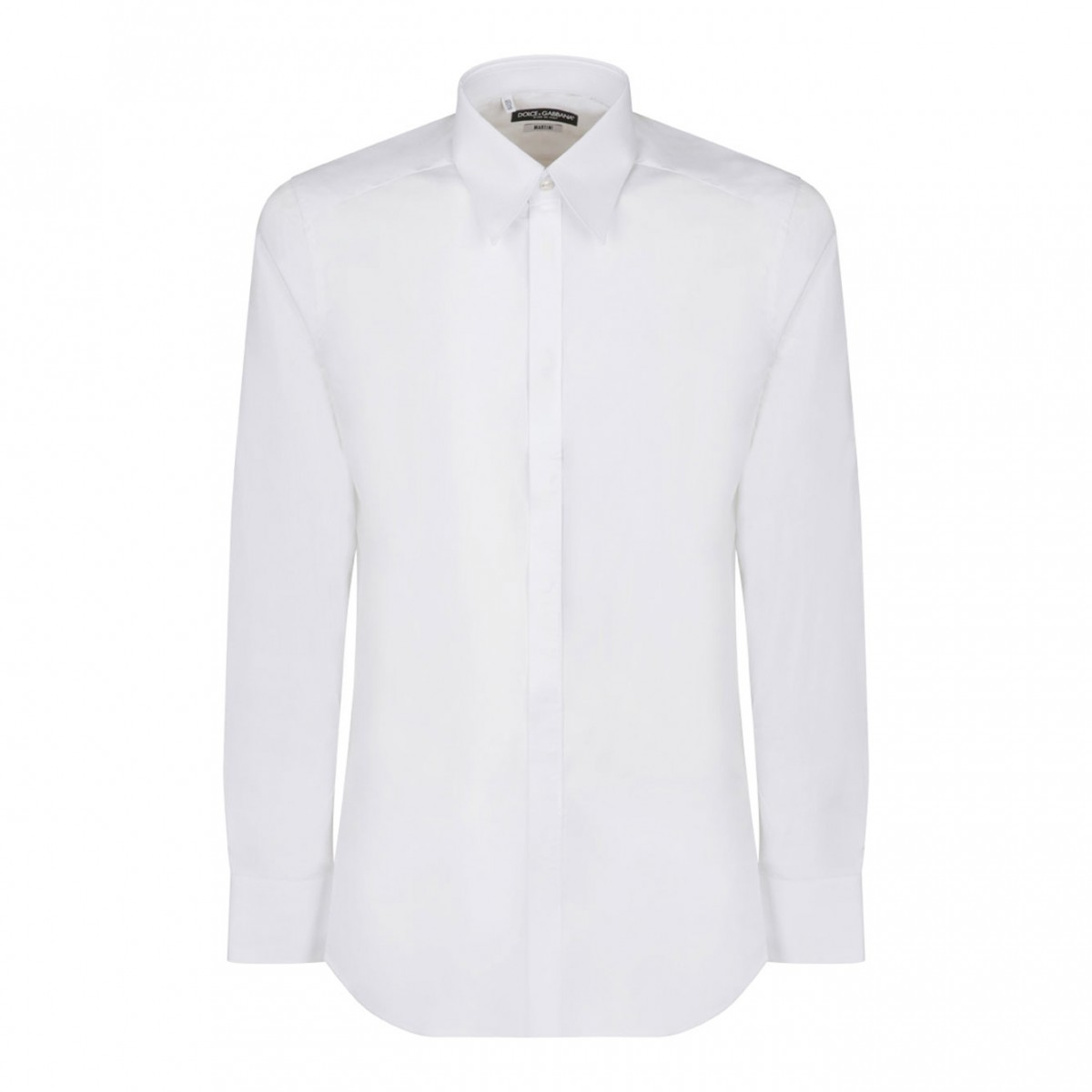 Dolce & Gabbana White Poplin Shirt