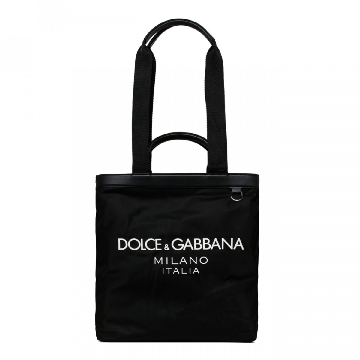 Dolce & Gabbana Black Shopping Tote Bag