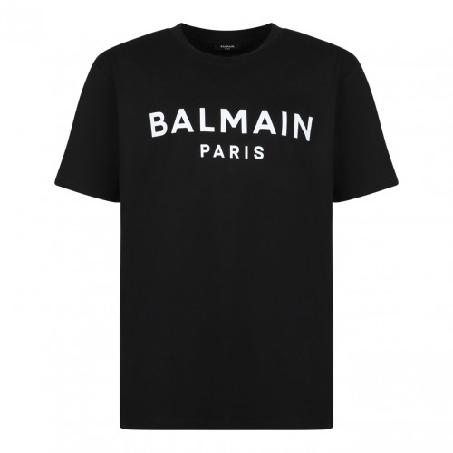 Black Logo Print T-Shirt