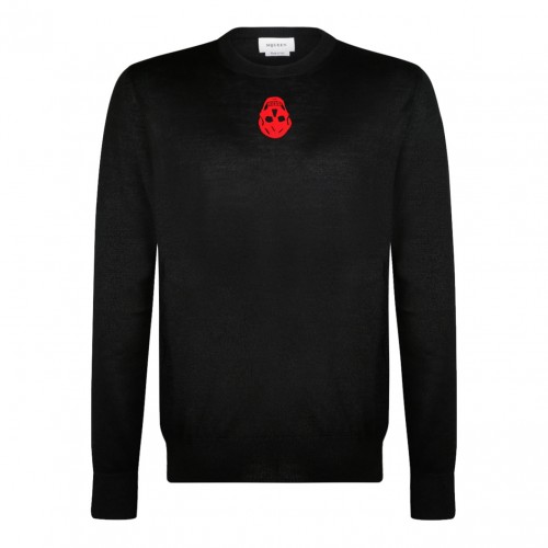 Skull Logo Black Jumper