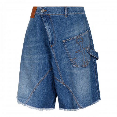 Blue Denim Bermuda