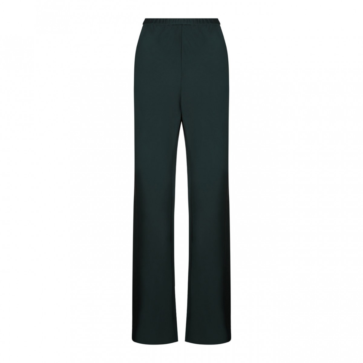 Dark Green Eden Slouch Flare Pant