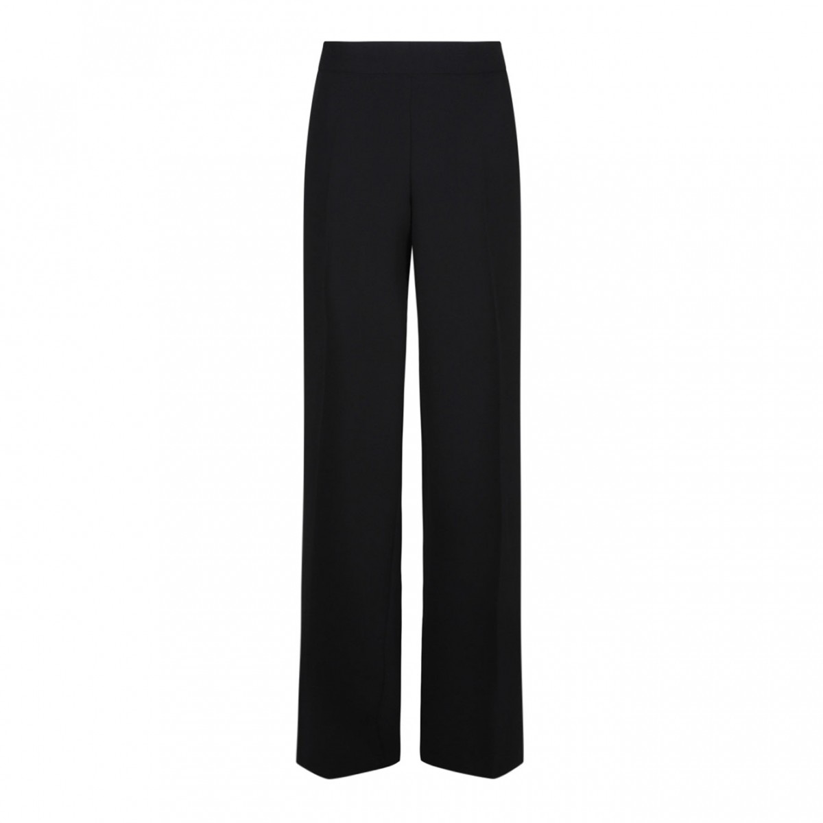 Black Crepe Trousers