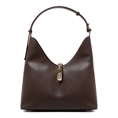 Chocolate Goccia M Hobo Bag