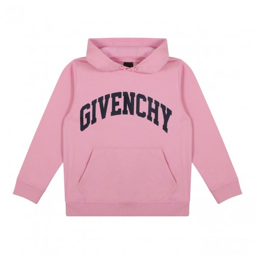 Pink Lettering Logo Hoodie