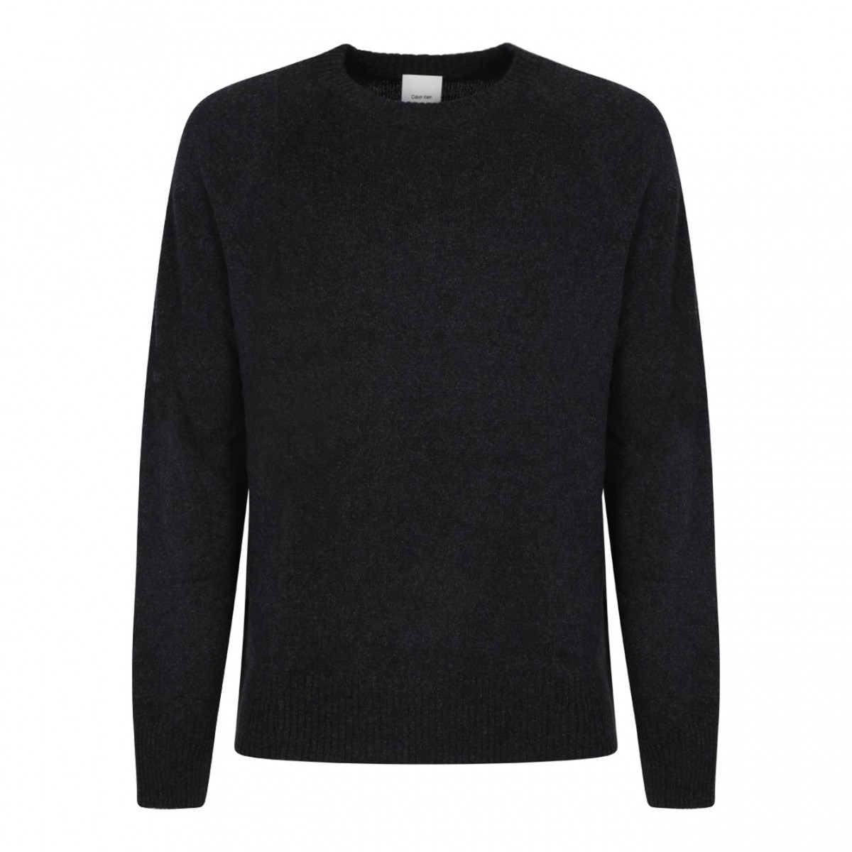 Black Recycled Wool Sweater