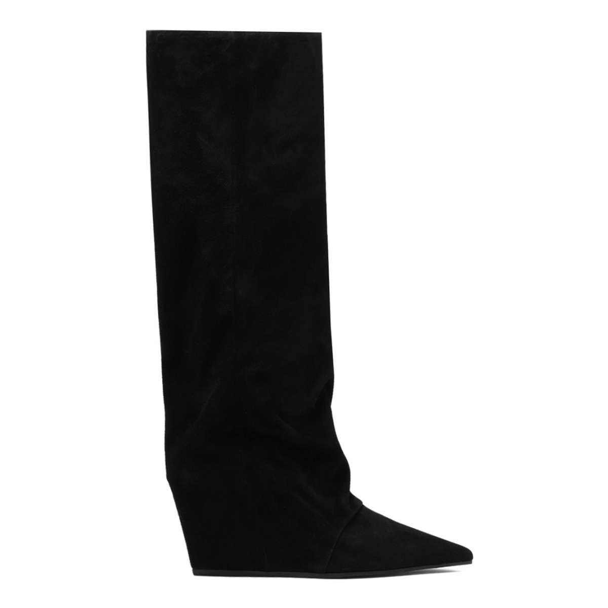 Black Chamois Boots