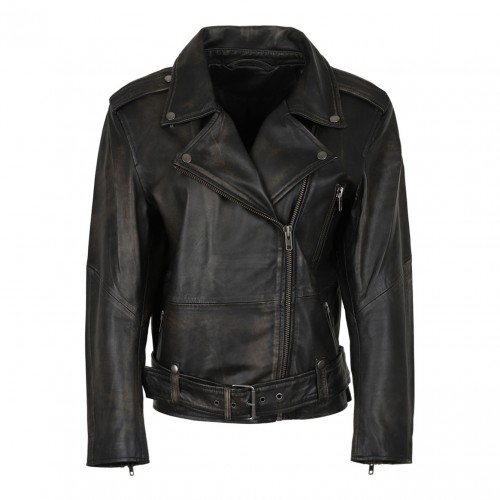 Black Biker Jacket