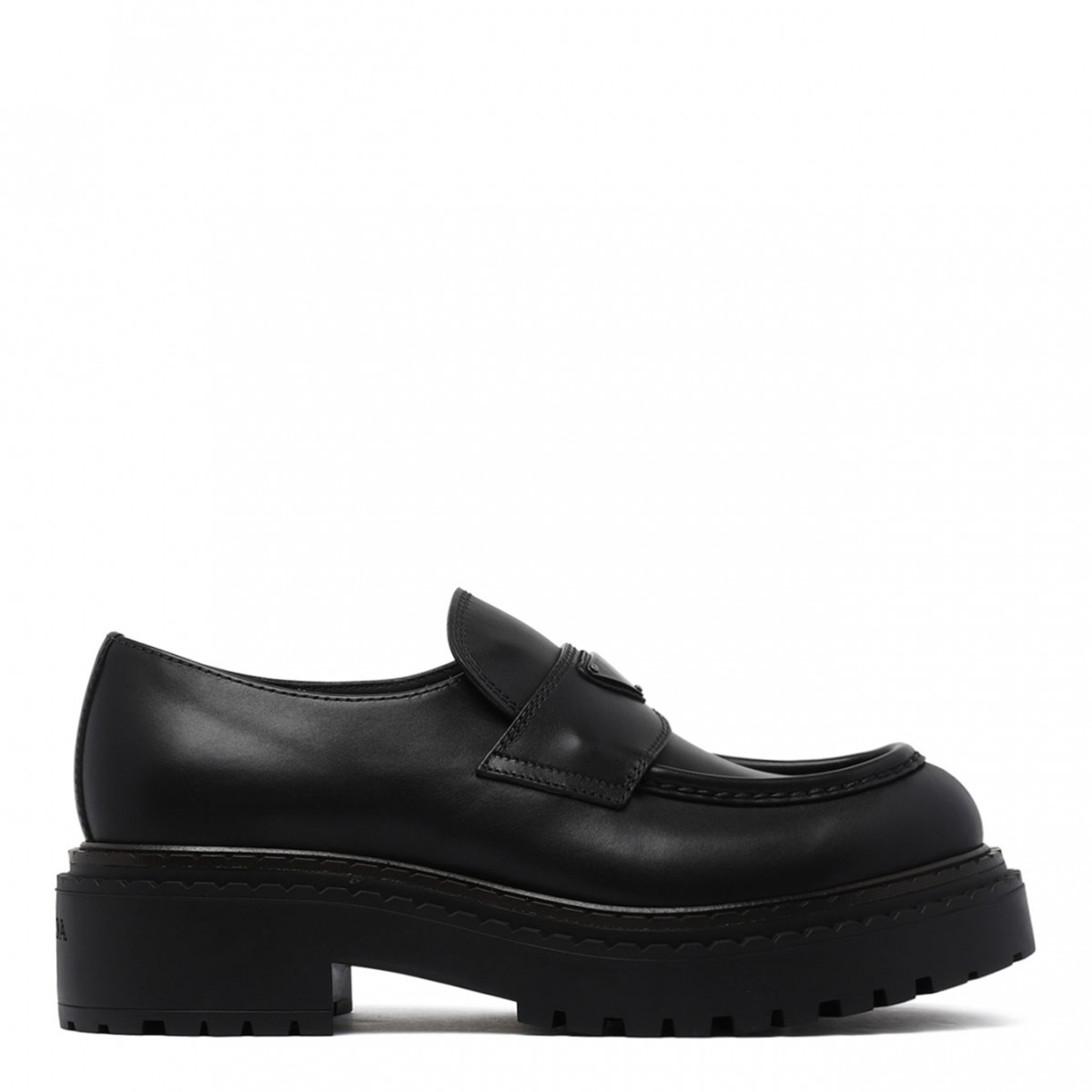 Black Leather Loafers