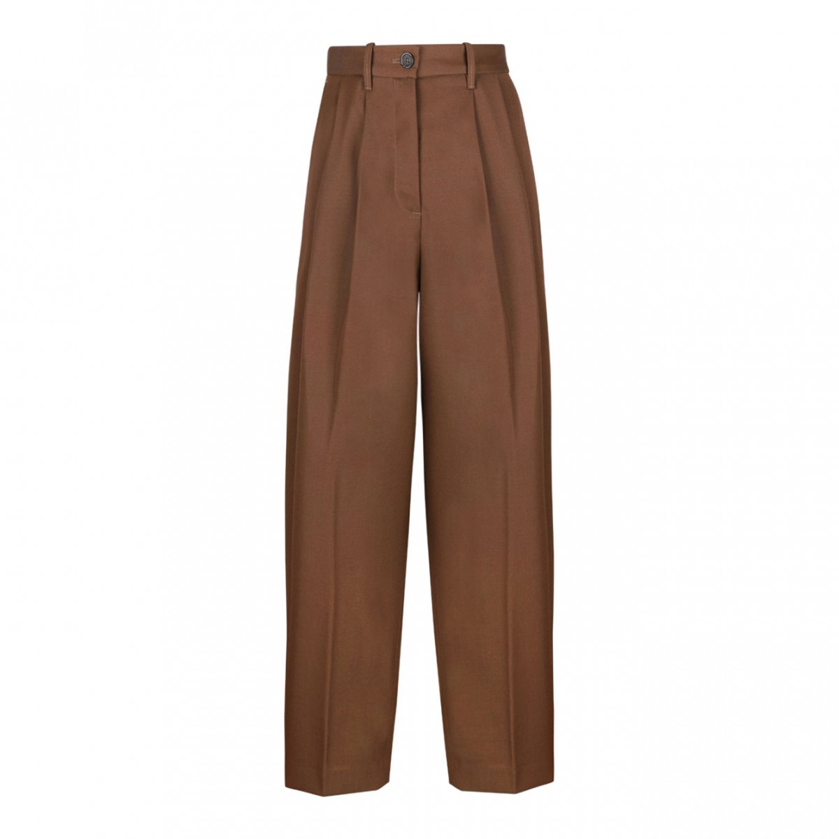 Brown Carrot Trousers