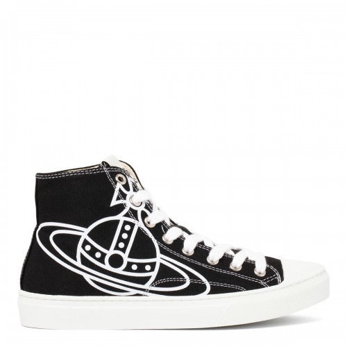 Black Plimsoll High Top...