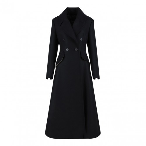 Black Redingote Coat