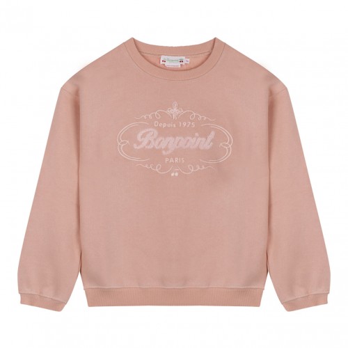 Light Pink Logo Embroidered...