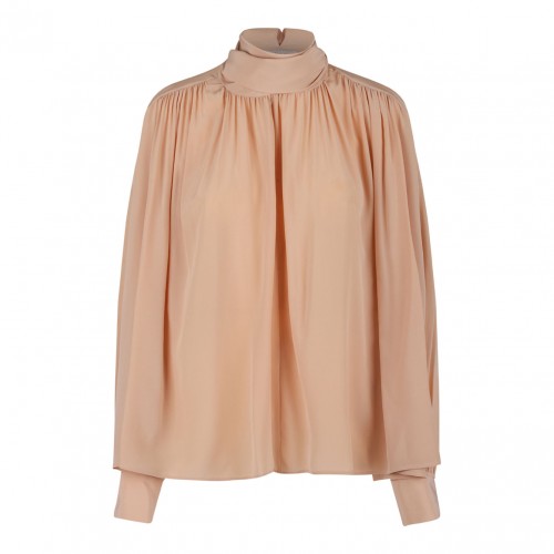 Sand Brown Boxy Blouse