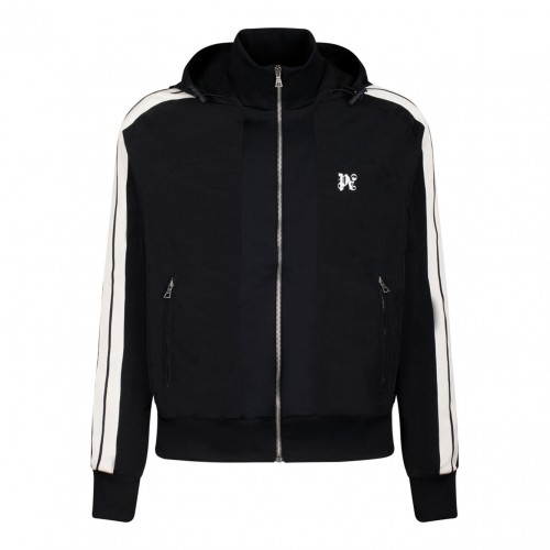 Black Nylon Track Jacket