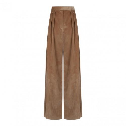 Camel Brown Corduroy Trousers