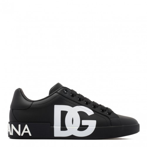 Black Portofino Sneakers