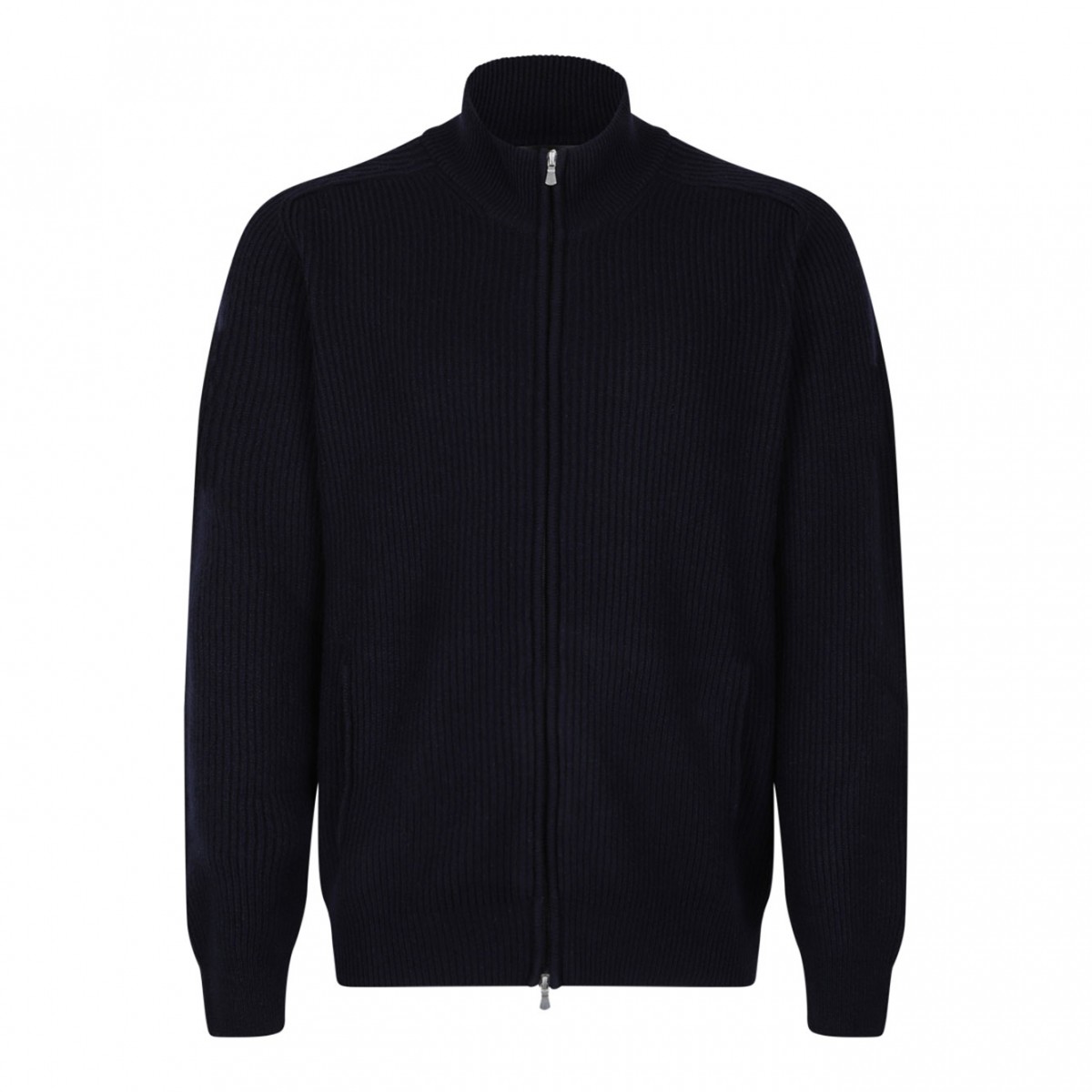 Dark Blue Full Zip Cardigan