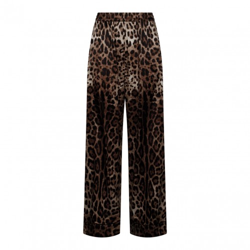 Leopard Print Pyjama Pants