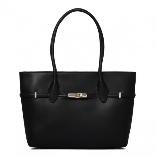 Black Goccia Tote Bag