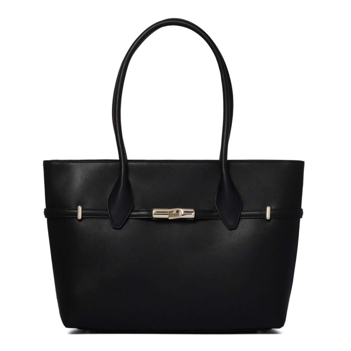 Black Goccia Tote Bag