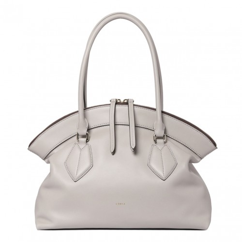 Cream White Erica Tote Bag