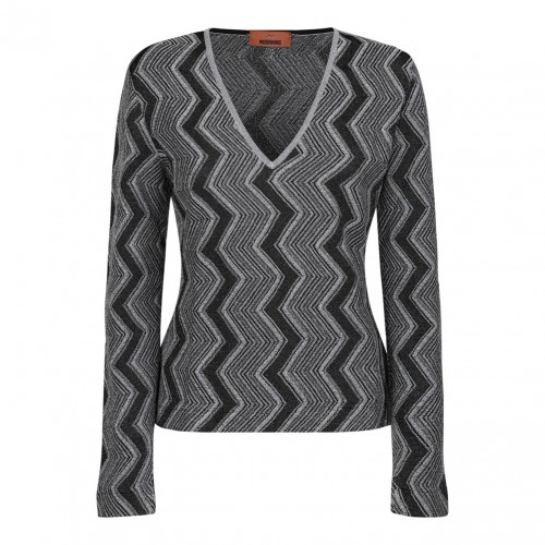 Black and Silver ZigZag...