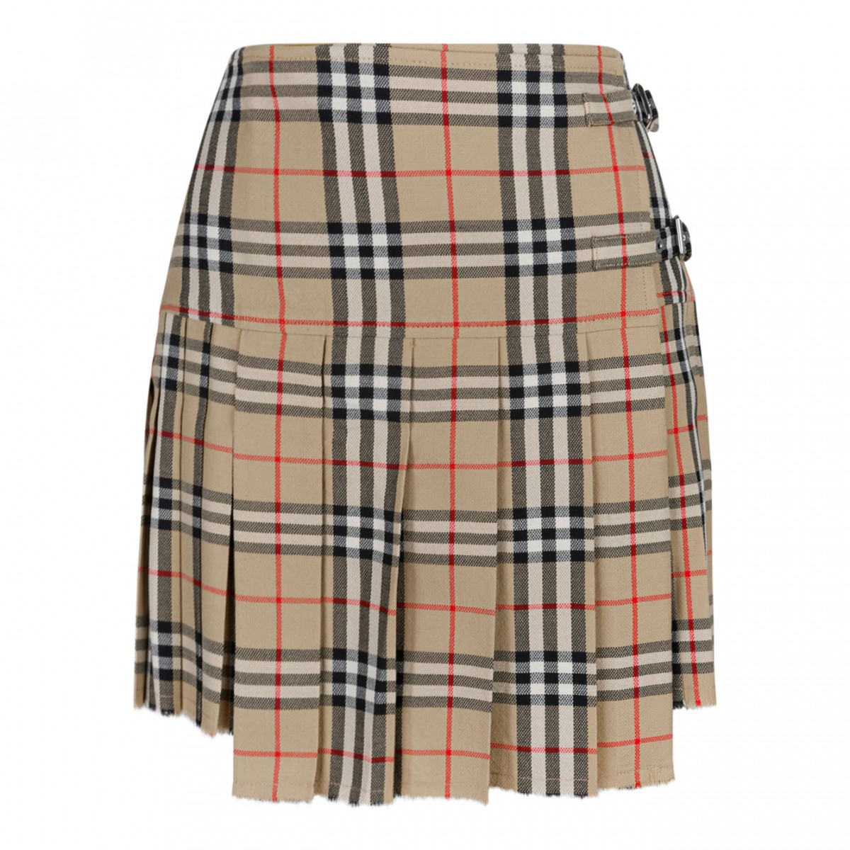 Beige Archive Mini Kilt