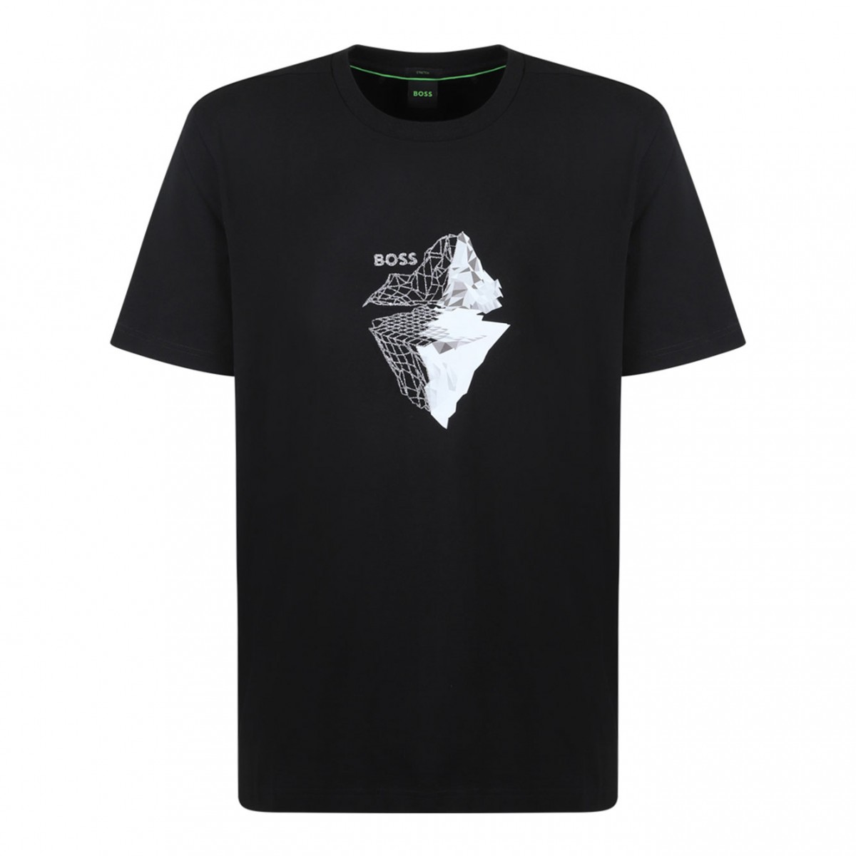 Black Graphic Print T-Shirt