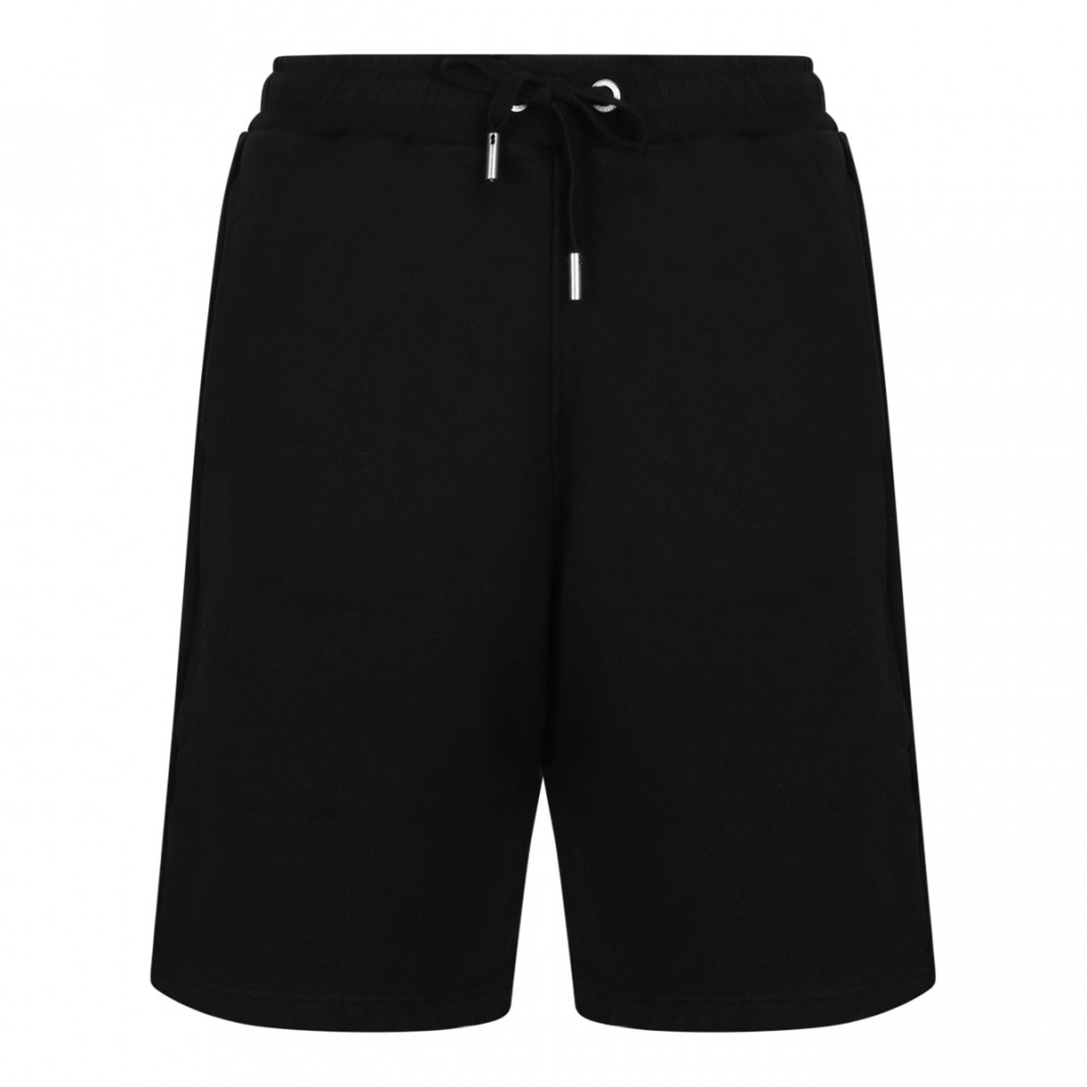 Black Monogram Pattern Shorts