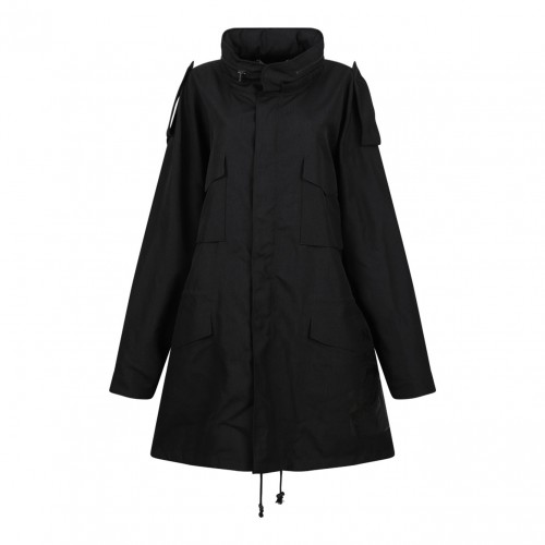 Black Parka Coat