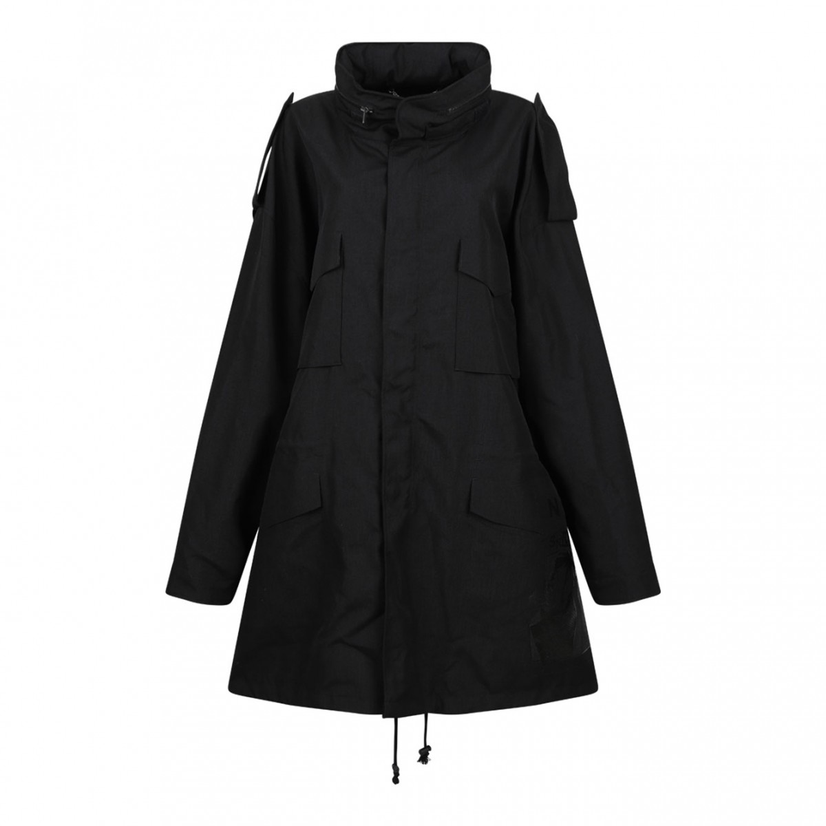 Black Parka Coat