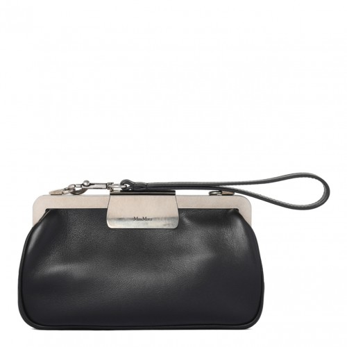 Black Clasp Bag