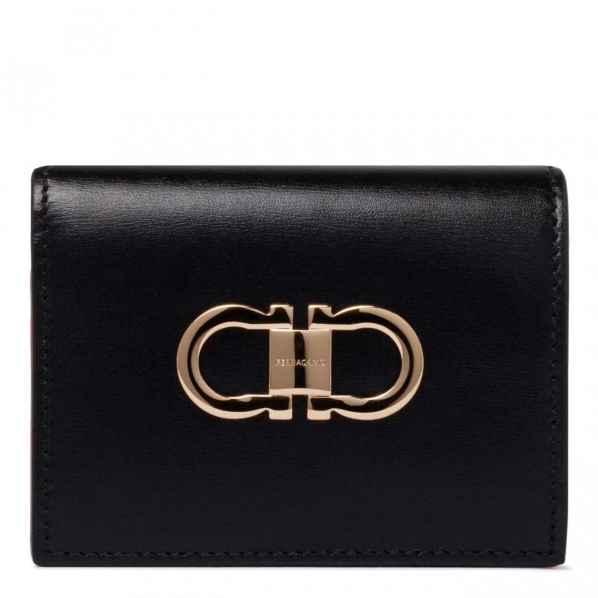 Black Gancini Detail Wallet