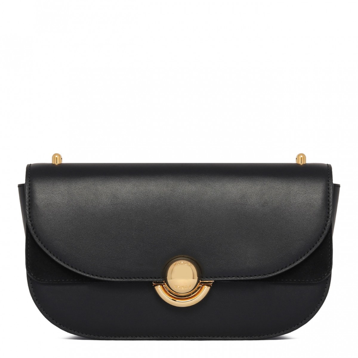 Black Small Sfera Shoulder Bag